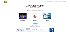 Desktop Screenshot of inter-active-arts.com
